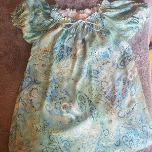 {Philosophy} Short sleeve blouse